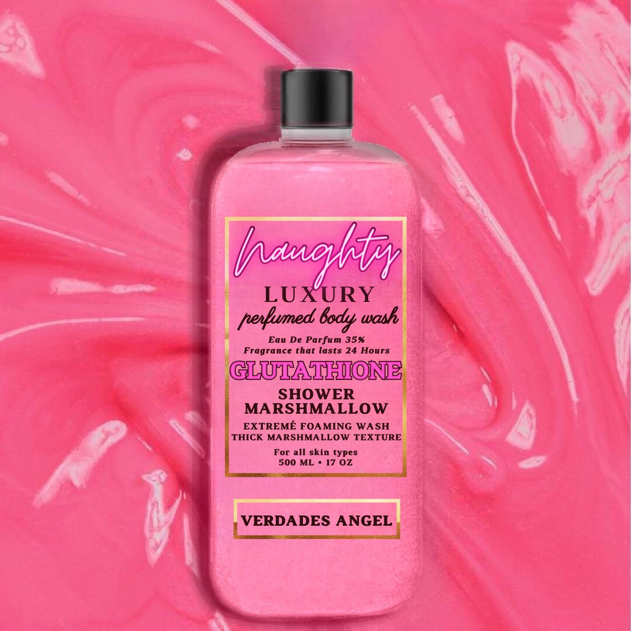 Naughty | Glutathione - Perfumed Marshmallow Body Wash