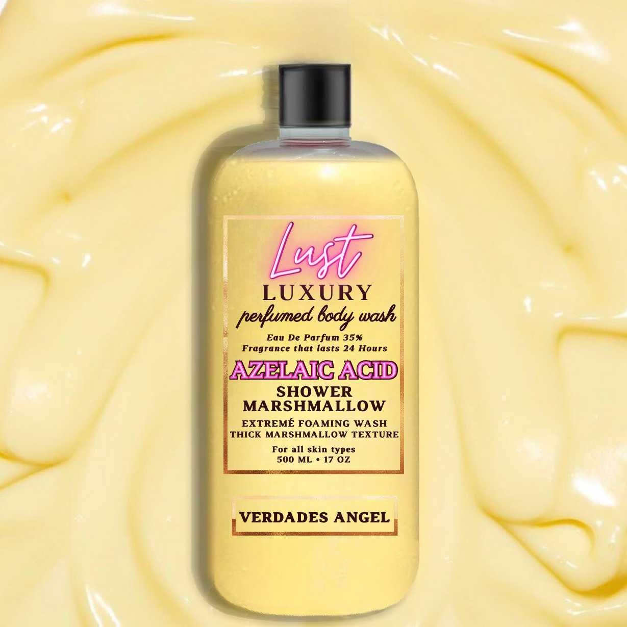 Lust | Azelaic Acid - Perfumed Marshmallow Body Wash