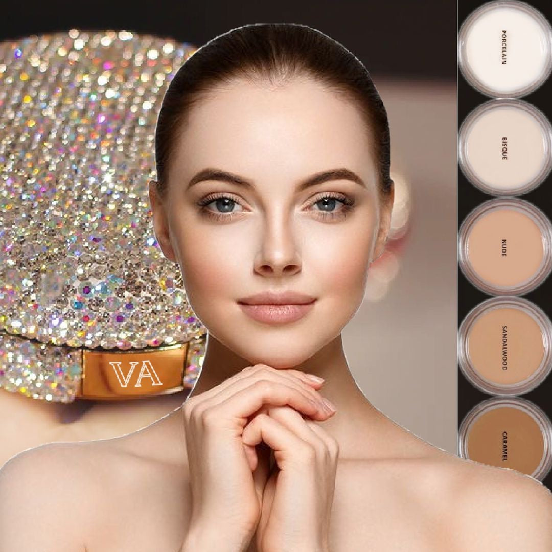 Nude -  Luminous Silk Poreless Full Coverage Diamond Powder Foundation