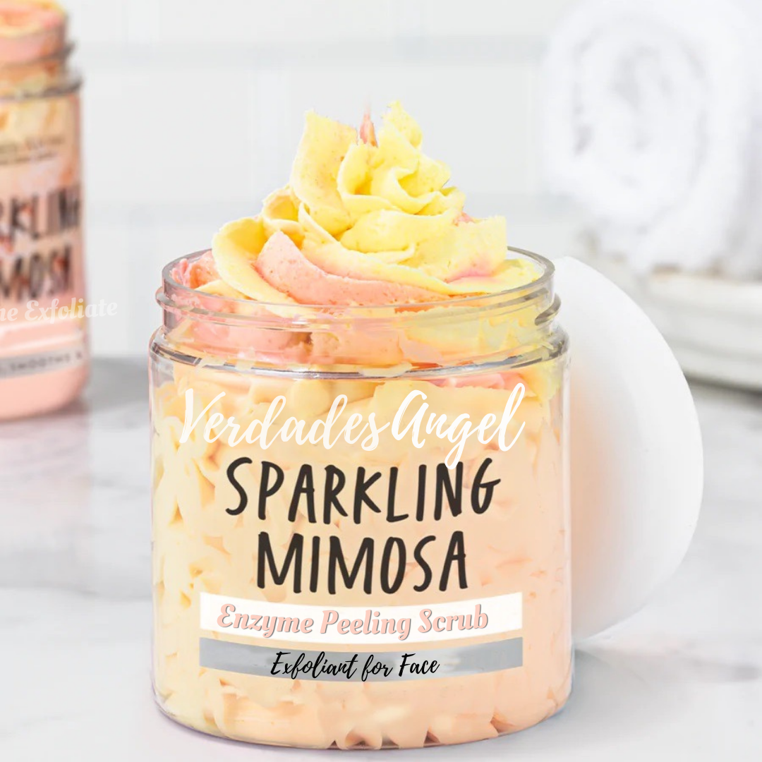 Sparkling Mimosa | Enzyme Peeling Scrub - Face